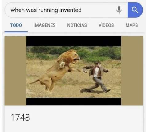 when was running invented graphic