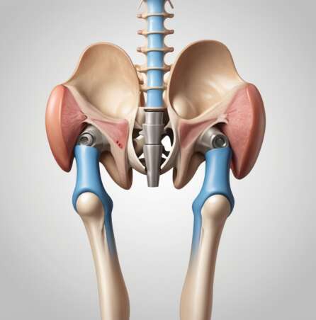 hip replacement scar