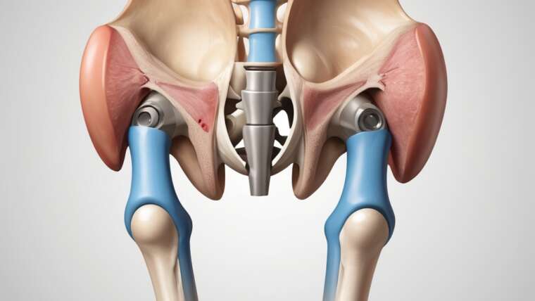 hip replacement scar