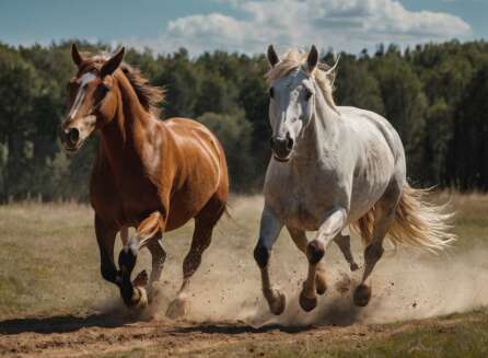 how fast do horses run