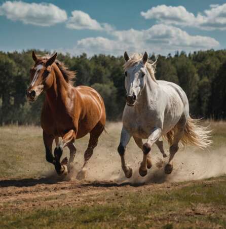 how fast do horses run