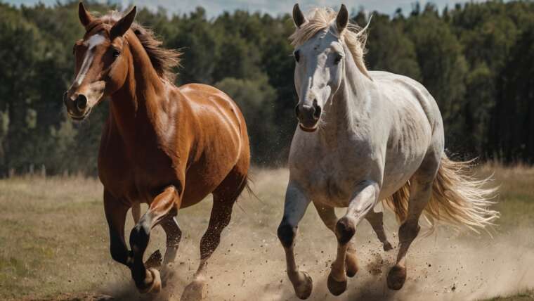 how fast do horses run